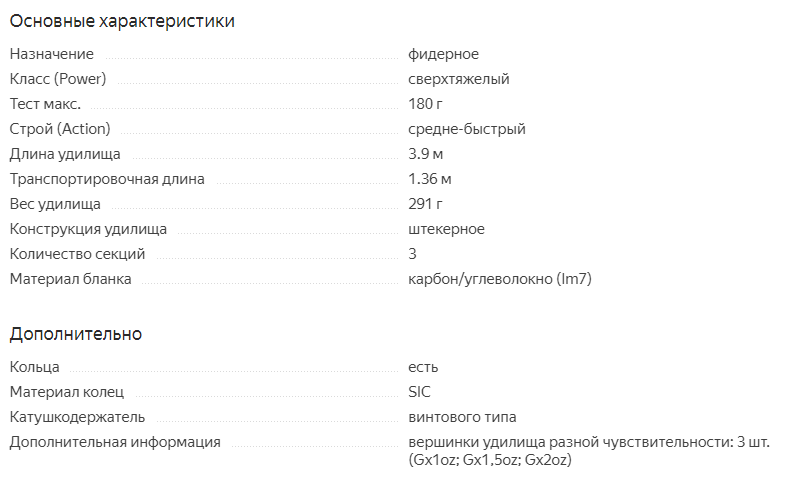 Характеристики Sniper Salmo 3.9