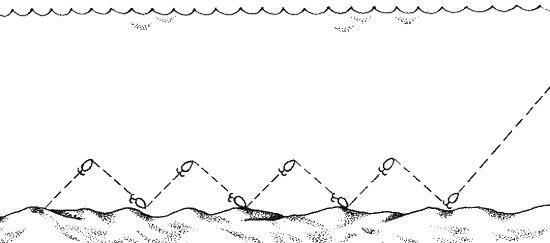 Ступенчатая проводка на окуня