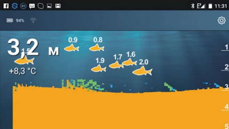 Читаем эхолот и его показания