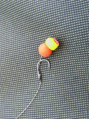 Волосяная оснастка на карпа - монтаж