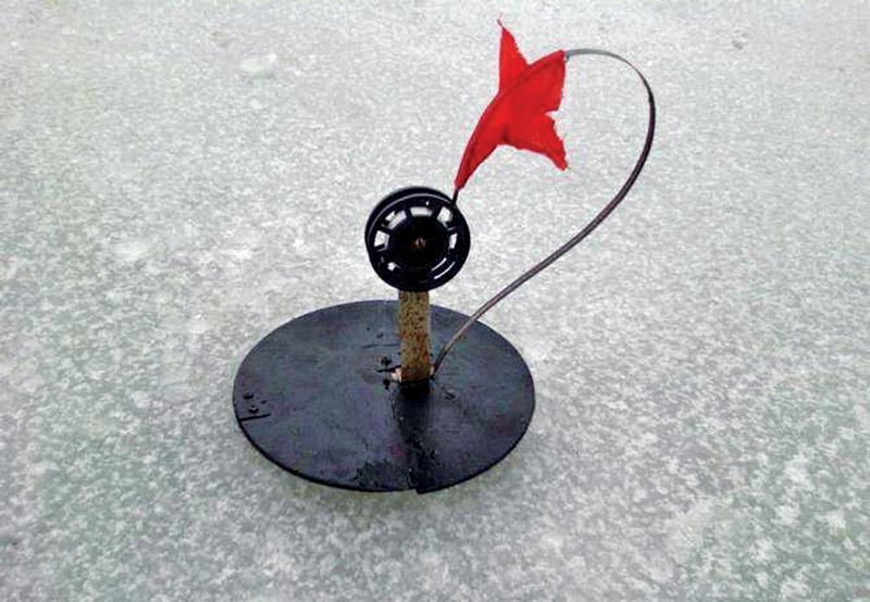 Жерлица на льду