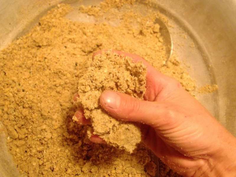 Прикормка со жмыхом